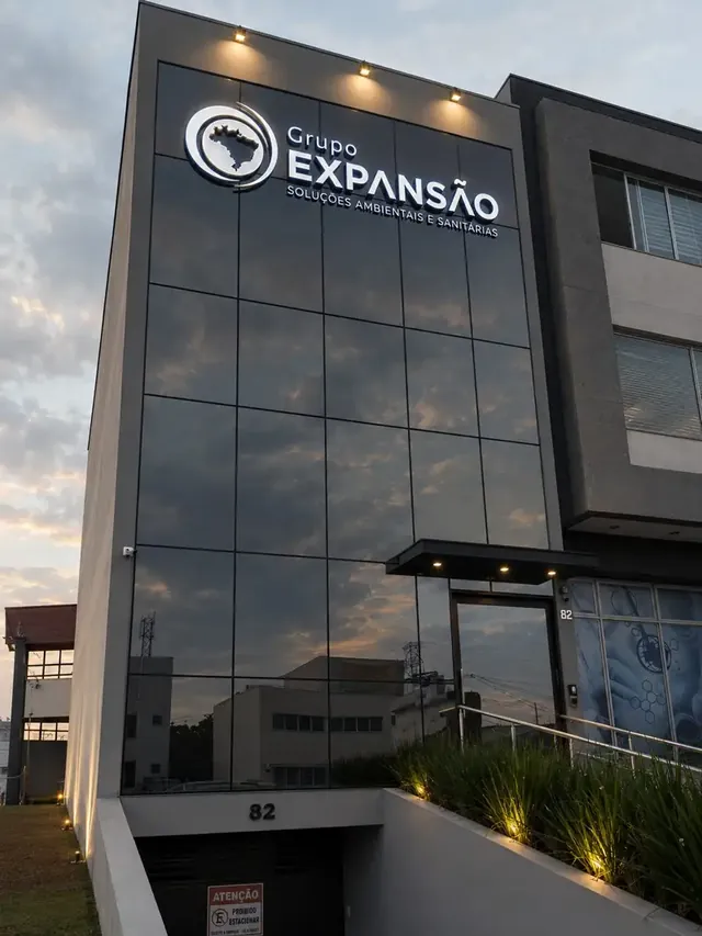 Sede do Grupo Expansão em Alphaville — empresa de dedetização e controle de pragas